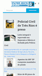 Mobile Screenshot of entreriosjornal.com.br